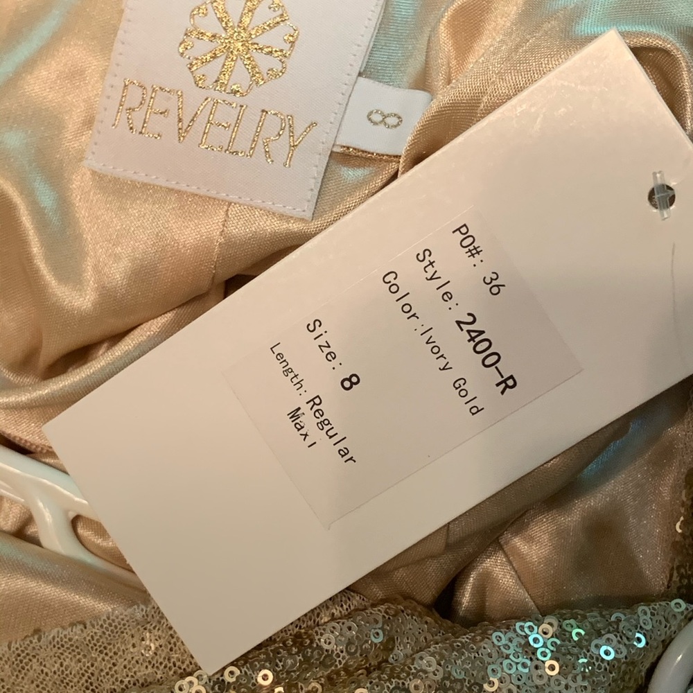 Revelry Gold Maxi Dress